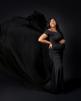 Elegant Maternity Portrait by Studio Lana in Albany NY