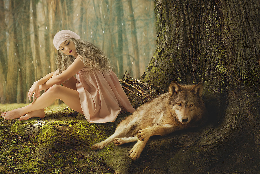 Personalized fine art portrait photographed by Studio Lana in Albany, NY. Artistic studio lighting, expressive posing, skillful use of photoshop, creative ideas, and painterly color tones create a tim