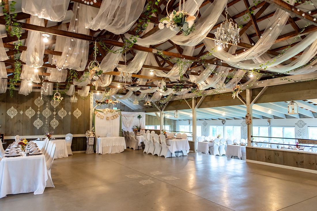 Reception Hall at Pond Hill Pavilion in Feura Bush, NY